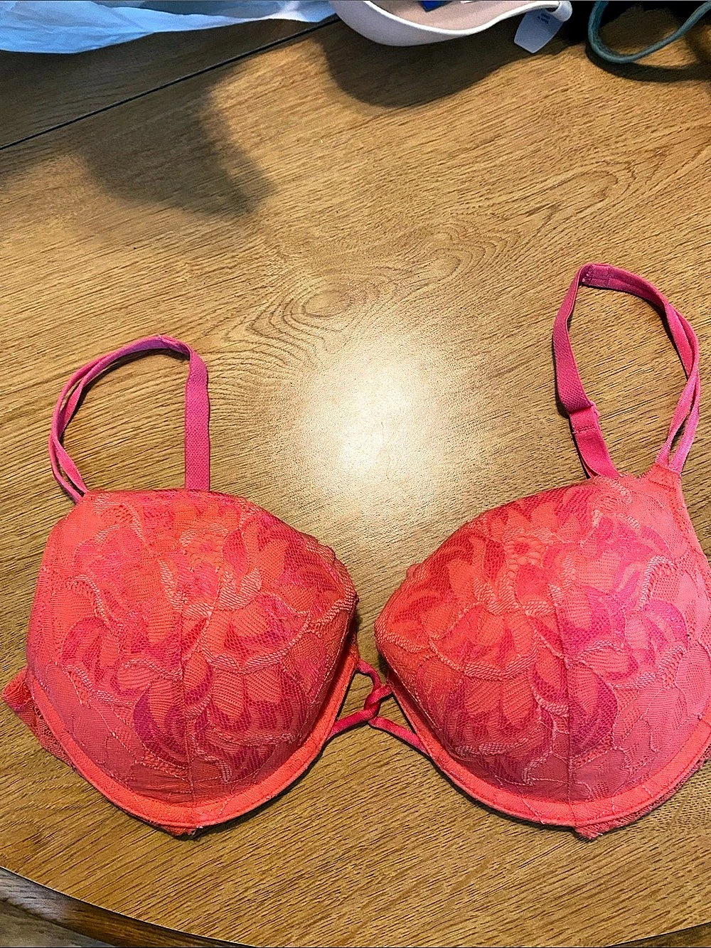 Victoria's Secret Floral Lace Bra 36C